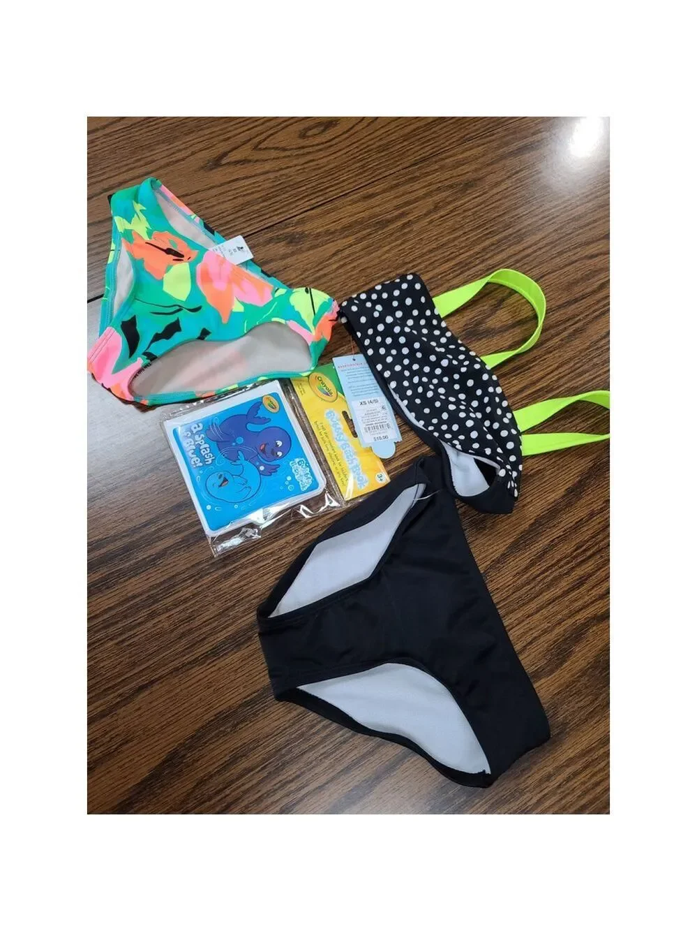 Cat & Jack Girls Swimwear Set XS 4/5 NWT